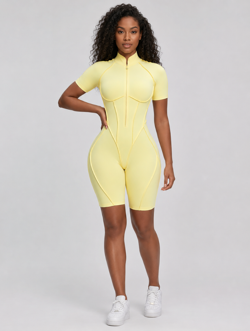 Contour Cutout Active Romper