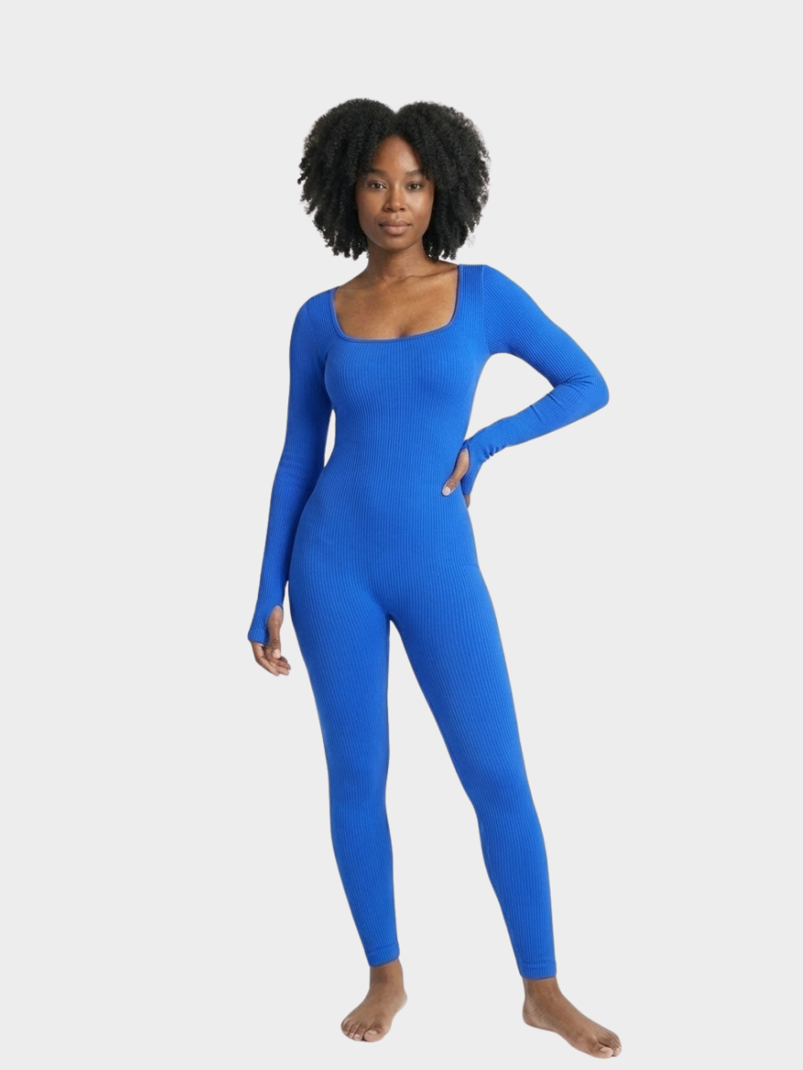 Long Sleeve Sport Jumpsuits
