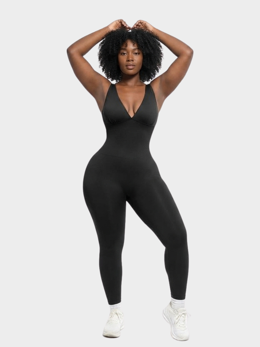 Deep V Sculpting Bodysuit
