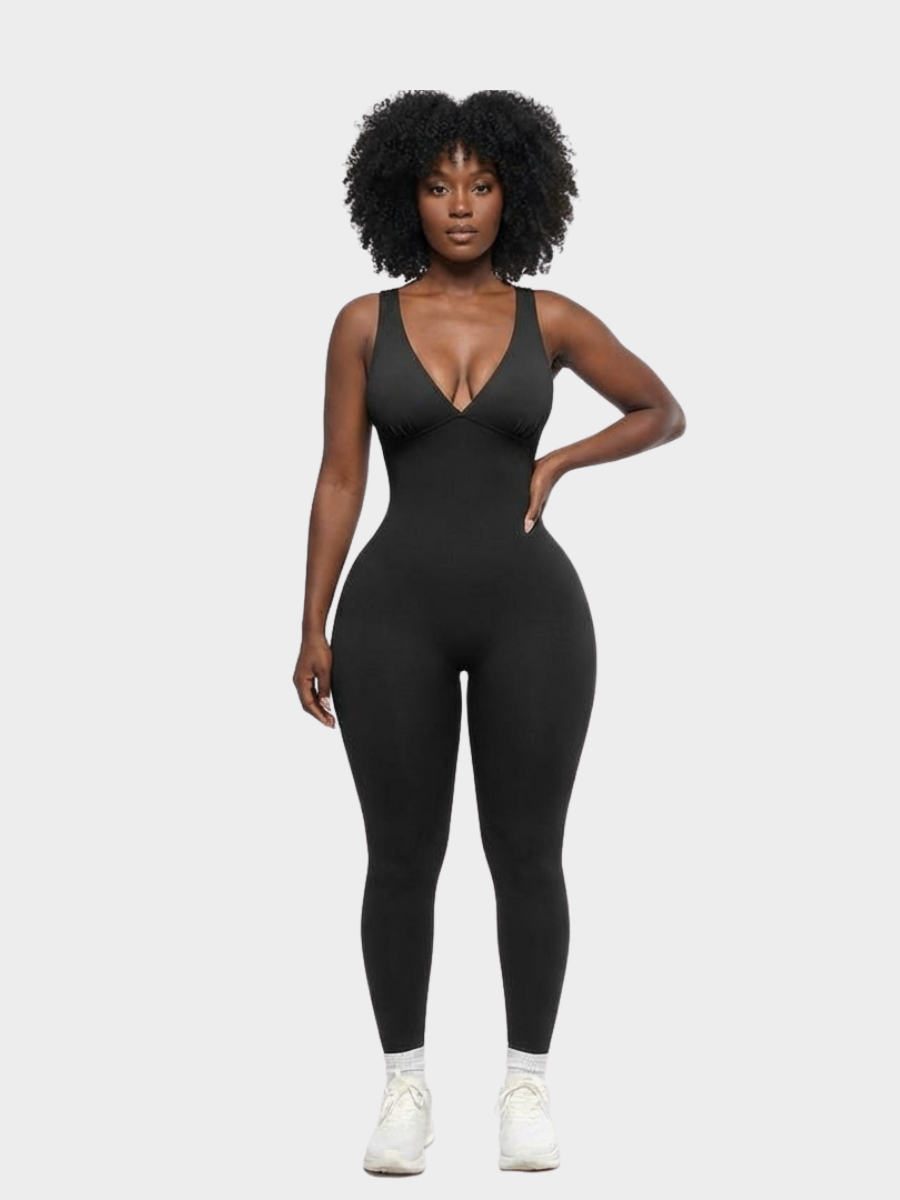 Deep V Sculpting Bodysuit