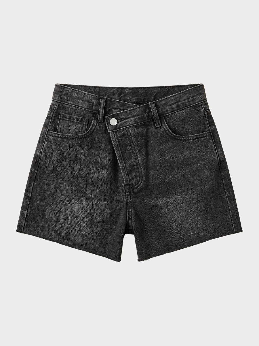 Crossover Ripped Shorts