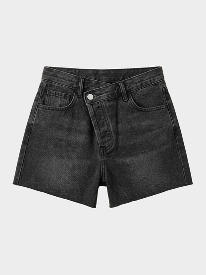 Crossover Ripped Shorts