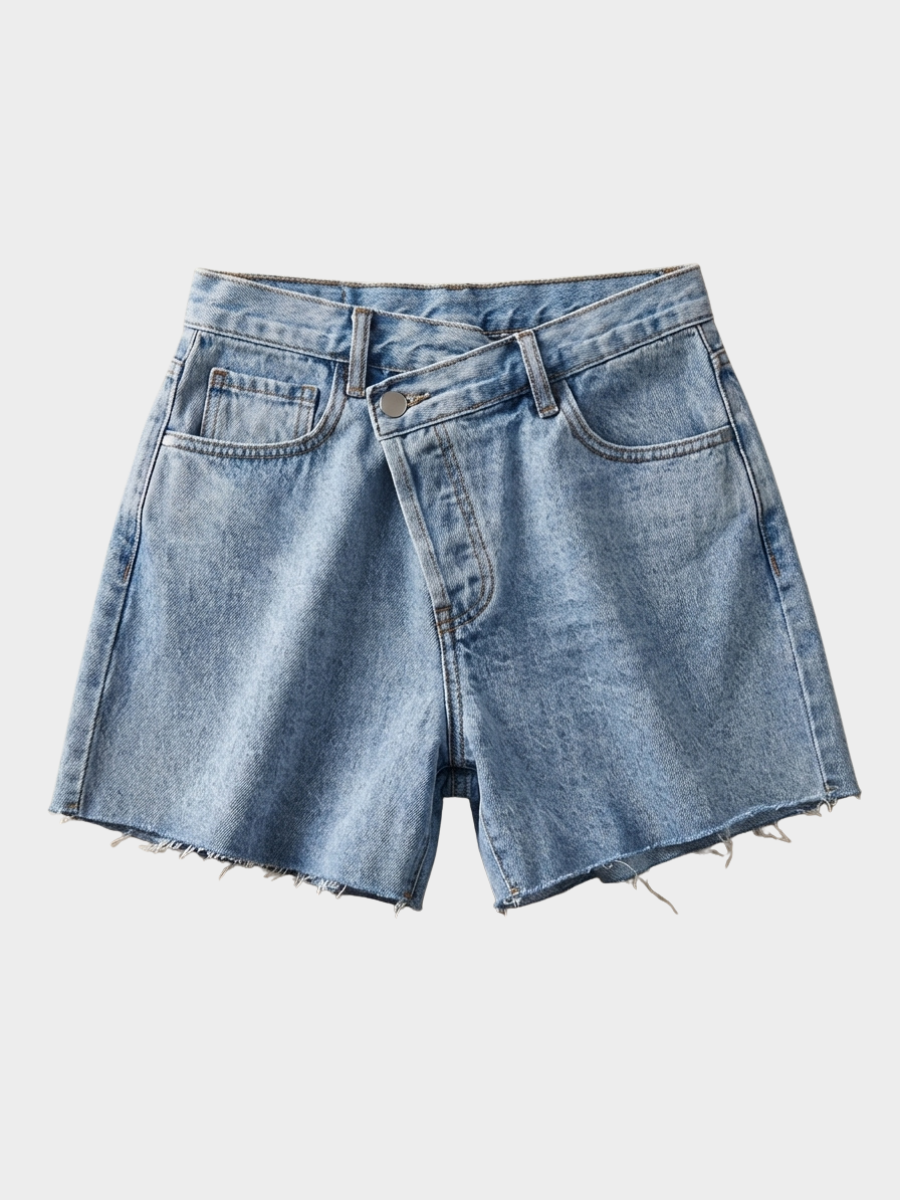 Crossover Ripped Shorts