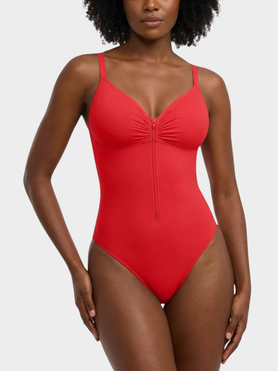 Seamless Zipper Shaping Bodysuit