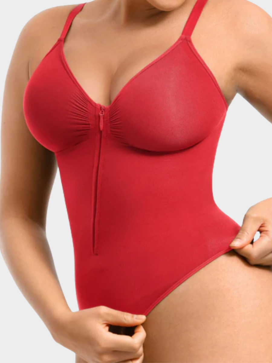 Seamless Zipper Shaping Bodysuit