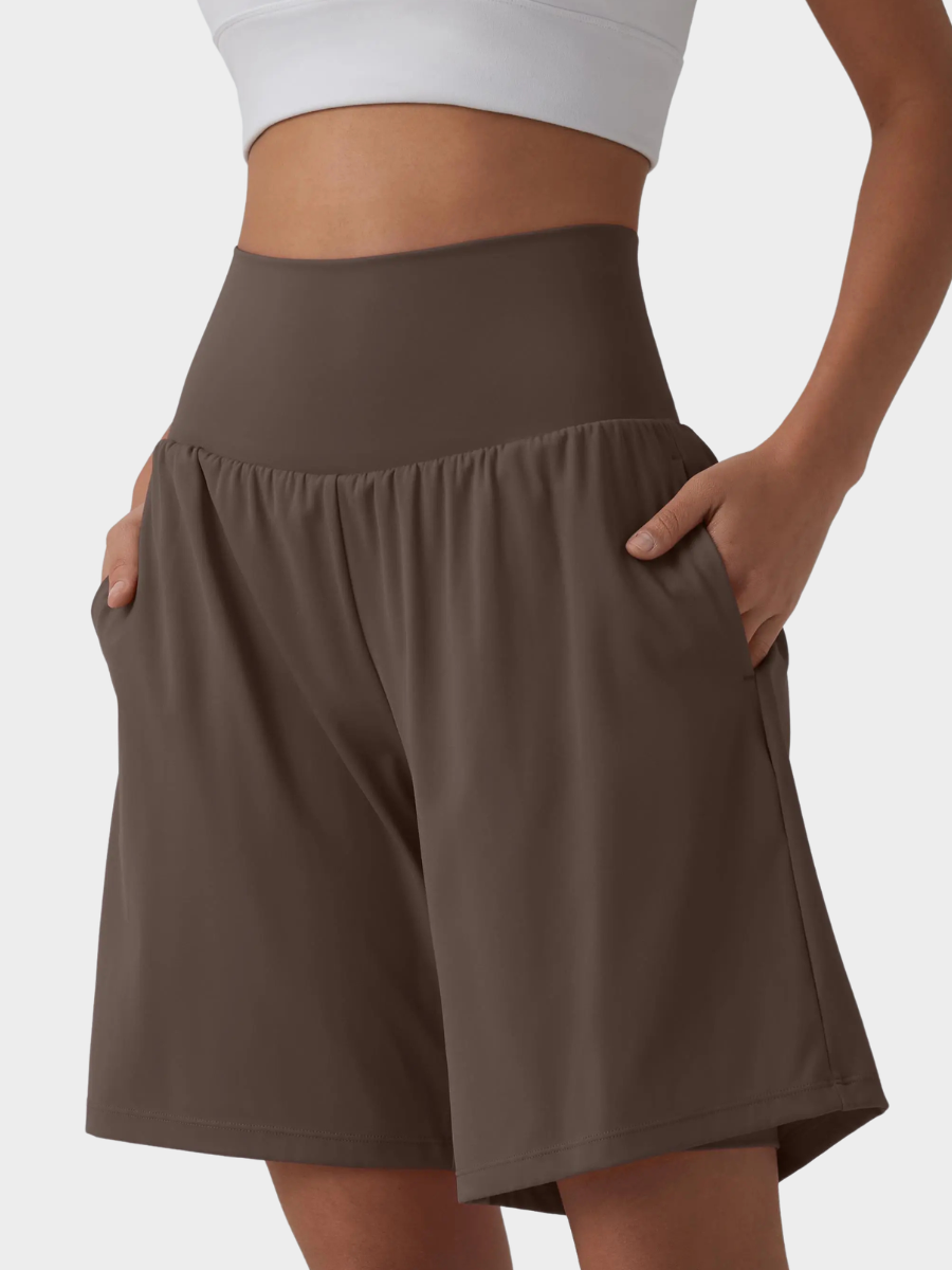 High Waisted Yoga Shorts