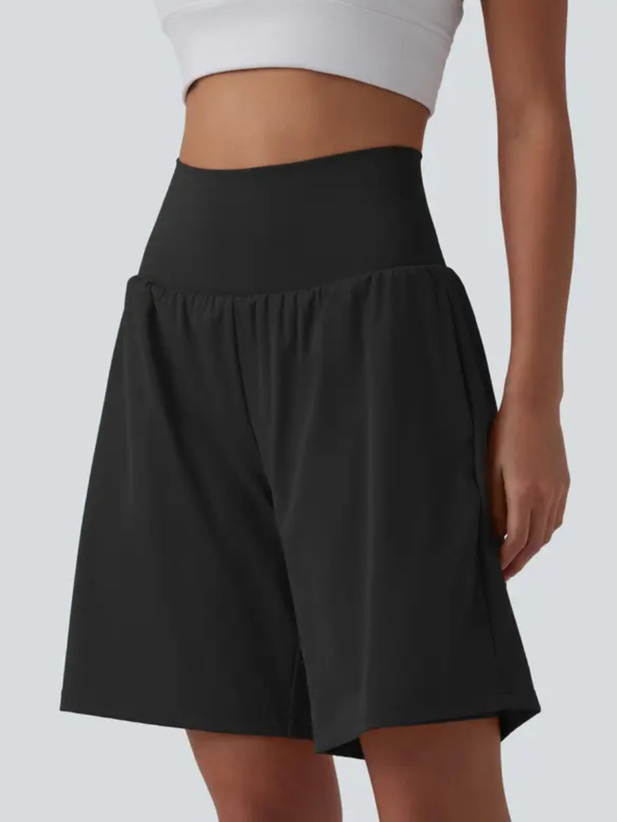 High Waisted Yoga Shorts