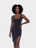 Side Slit Bodycon Dress