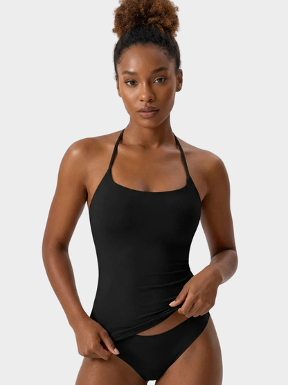 Self-Tie Halter Top