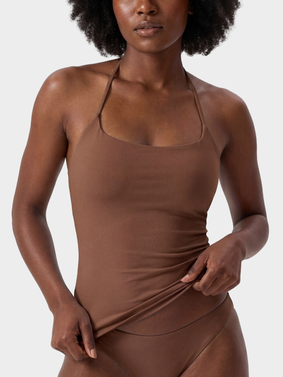 Self-Tie Halter Top