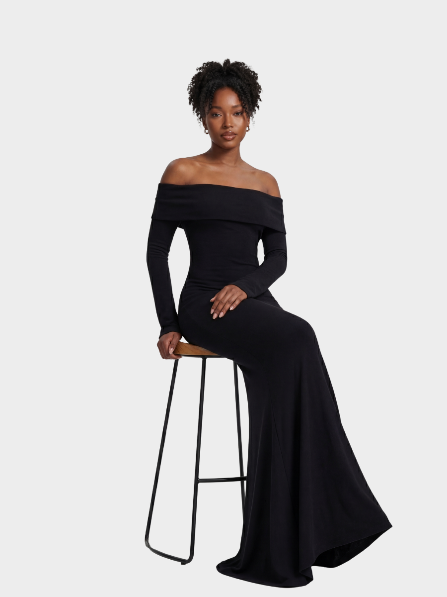 Backless Slim Fit Dress