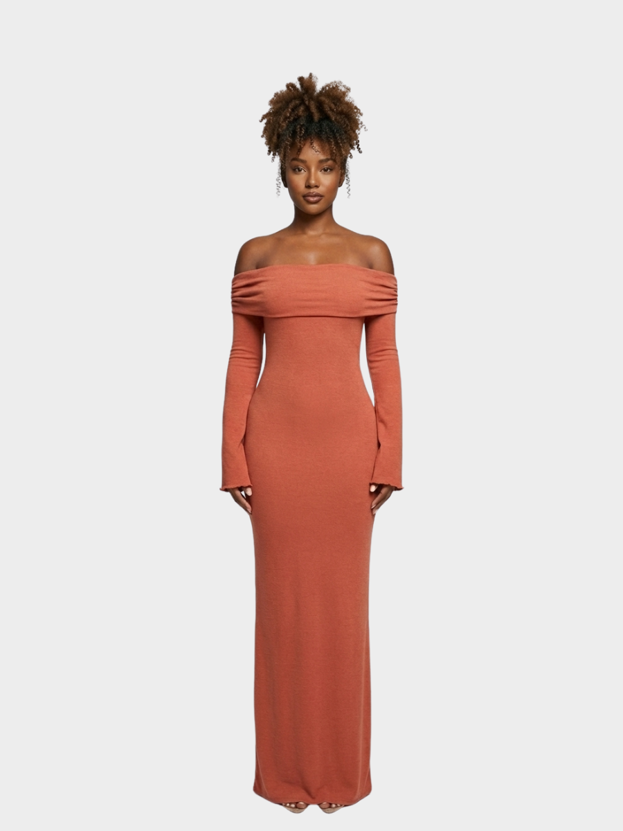 Backless Slim Fit Dress