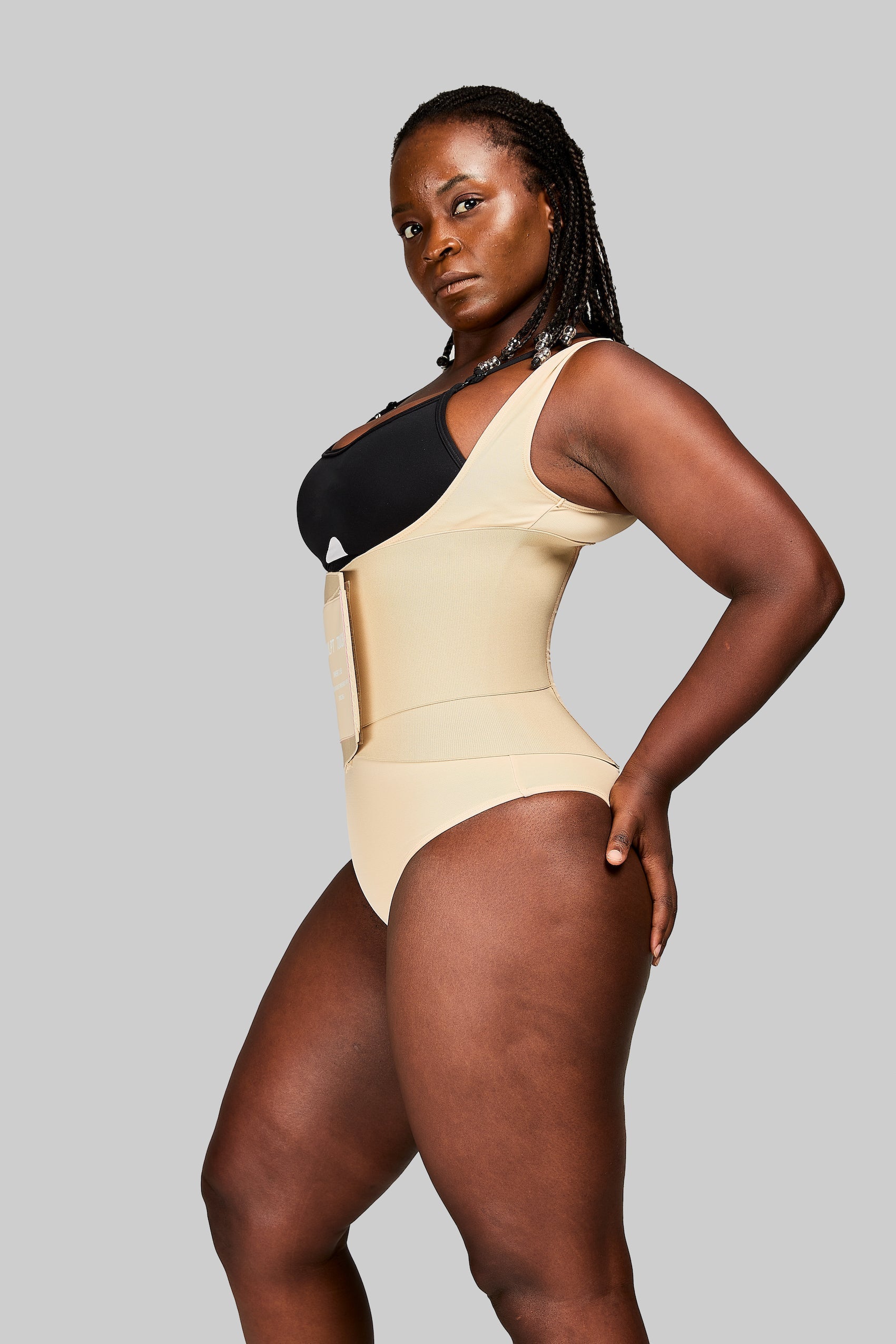 Hourglass Bodysuit（beige）-（Black Friday）