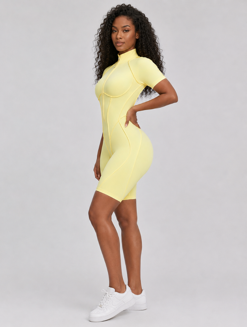 Contour Cutout Active Romper