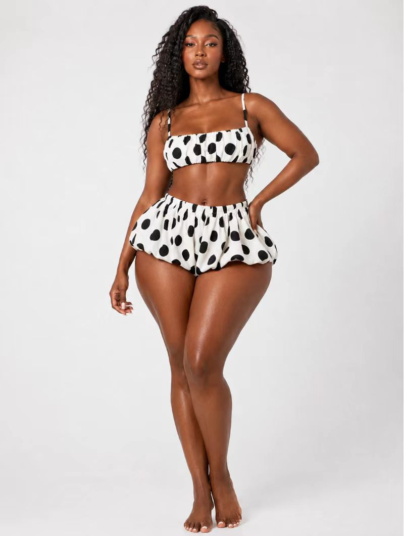 Retro Dot Bloomer Set