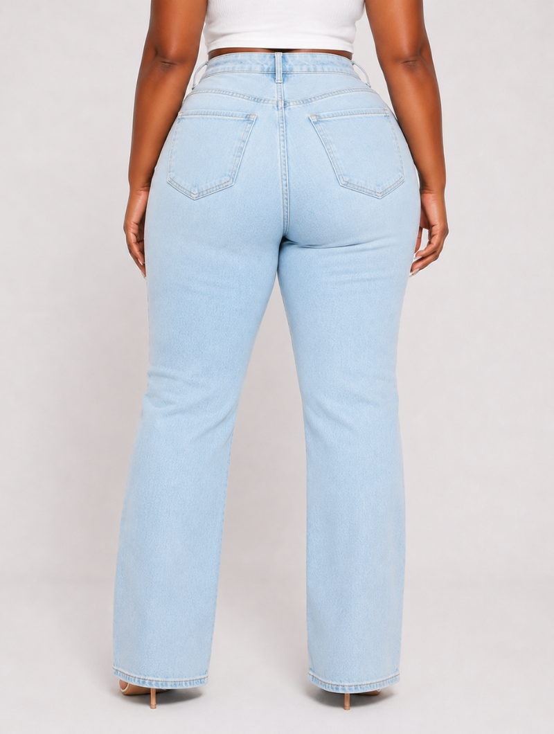 Hourglass Curvy Wide Jeans