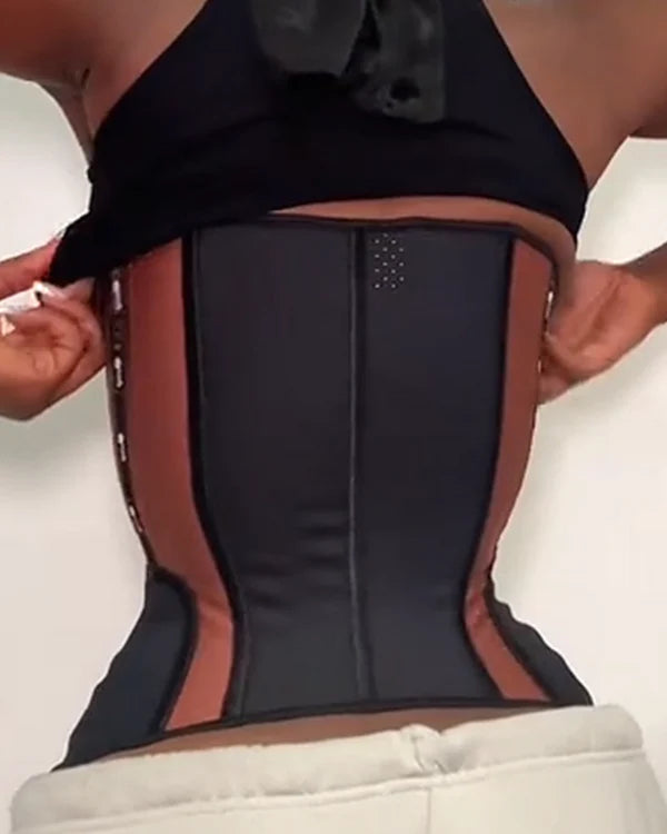 Fajas Colombianas Contrast Patchwork Hourglass
