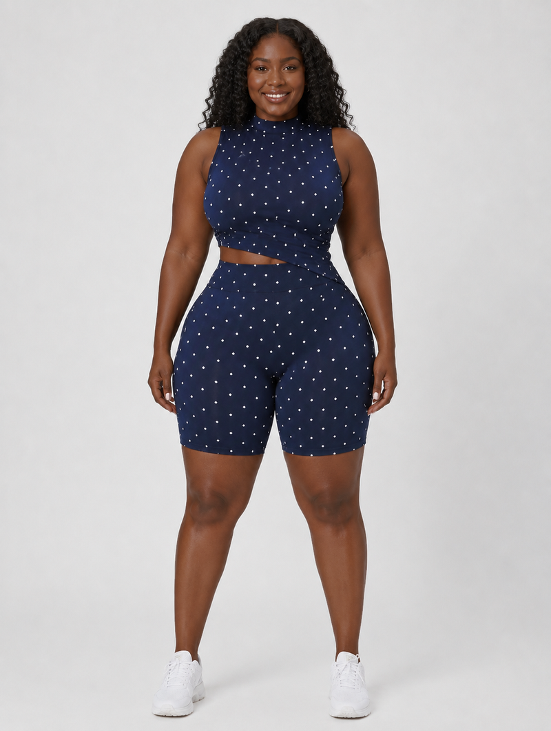 Asymmetric Polka Dot Set