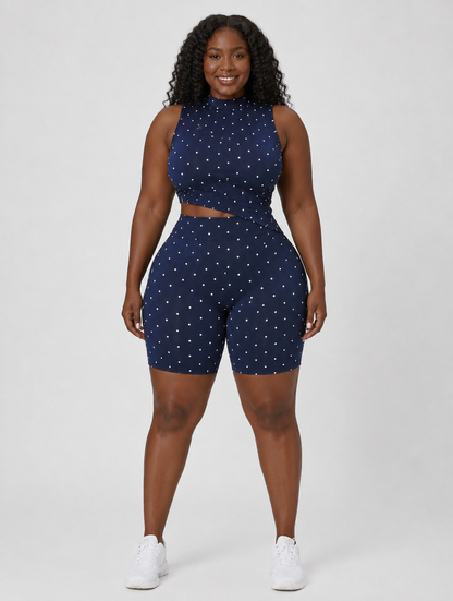 Asymmetric Polka Dot Set