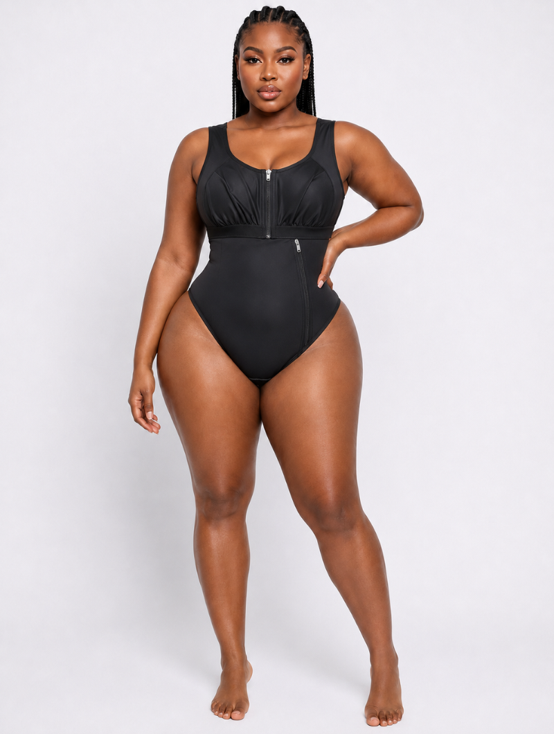 Zip Sculpting Bodysuit