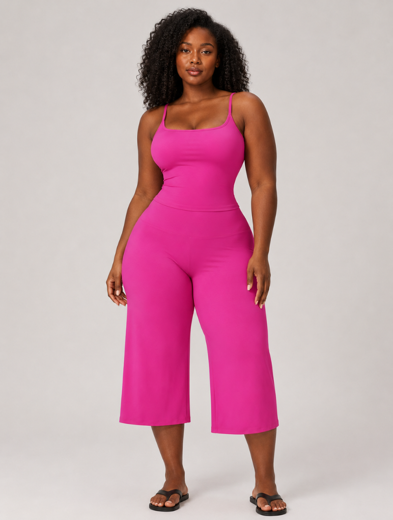 Breezy Culotte Yoga Set