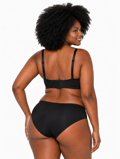 Lace-Up Push-Up Bra