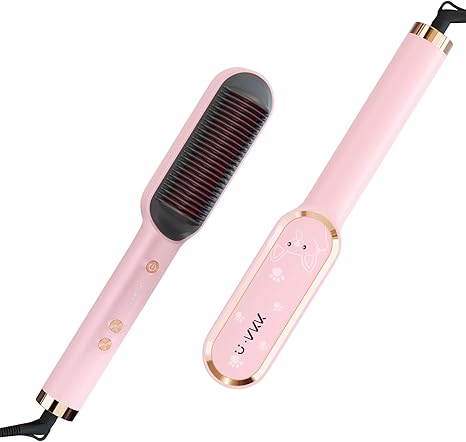 Anti-Scald Straightener Brush