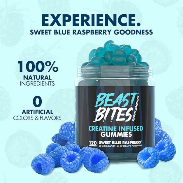 Beast Bites - Creatine Infused Gummies