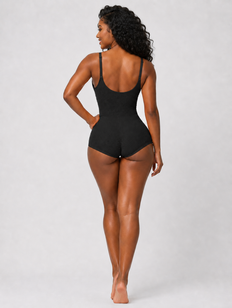 Built-In Corset Shaping Swimsuit