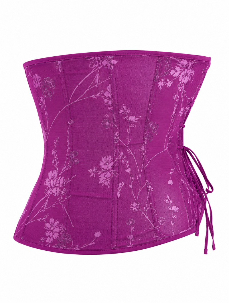 Snatched Floral Corset Set