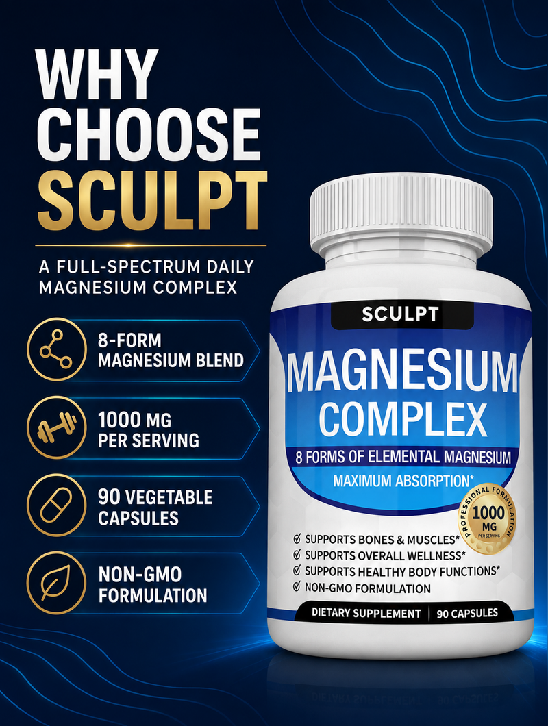 Sculpt 8-Form Magnesium Complex