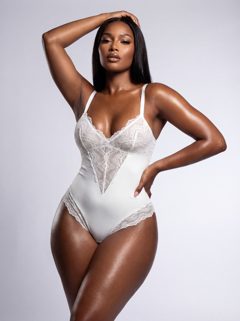 Half-Lace Detail Shapewear