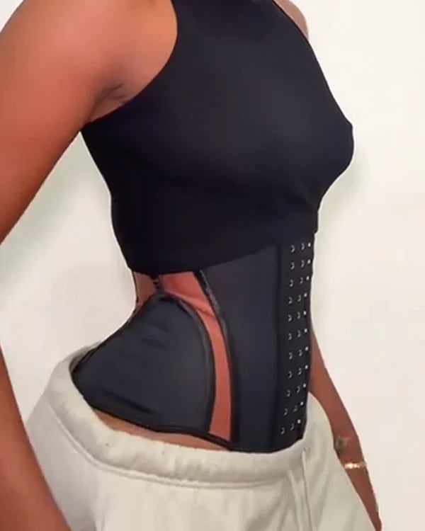 Fajas Colombianas Contrast Patchwork Hourglass