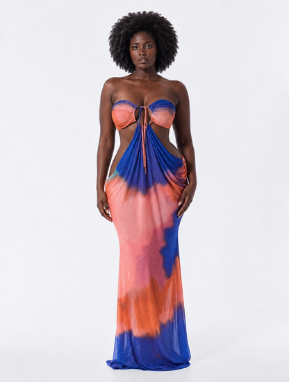 Sunset Glow Maxi Dress