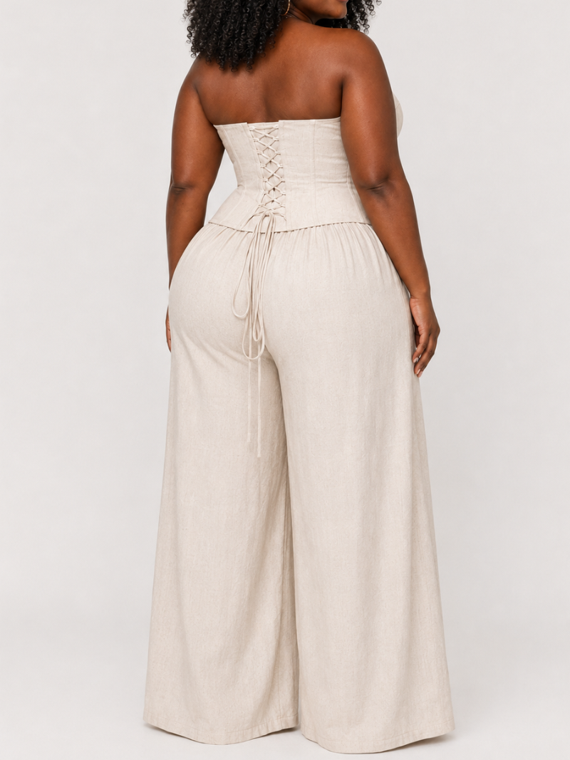 Zephyr Linen Palazzo