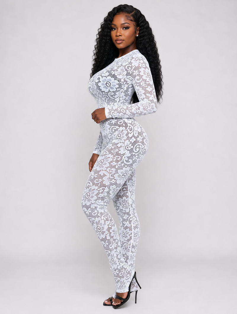 Ethereal Bloom Lace Set