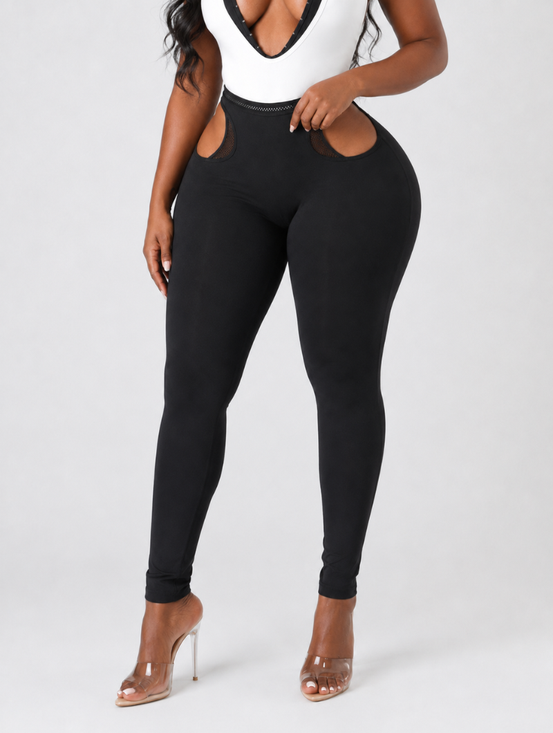 Monochrome Plunge Cutout Duo