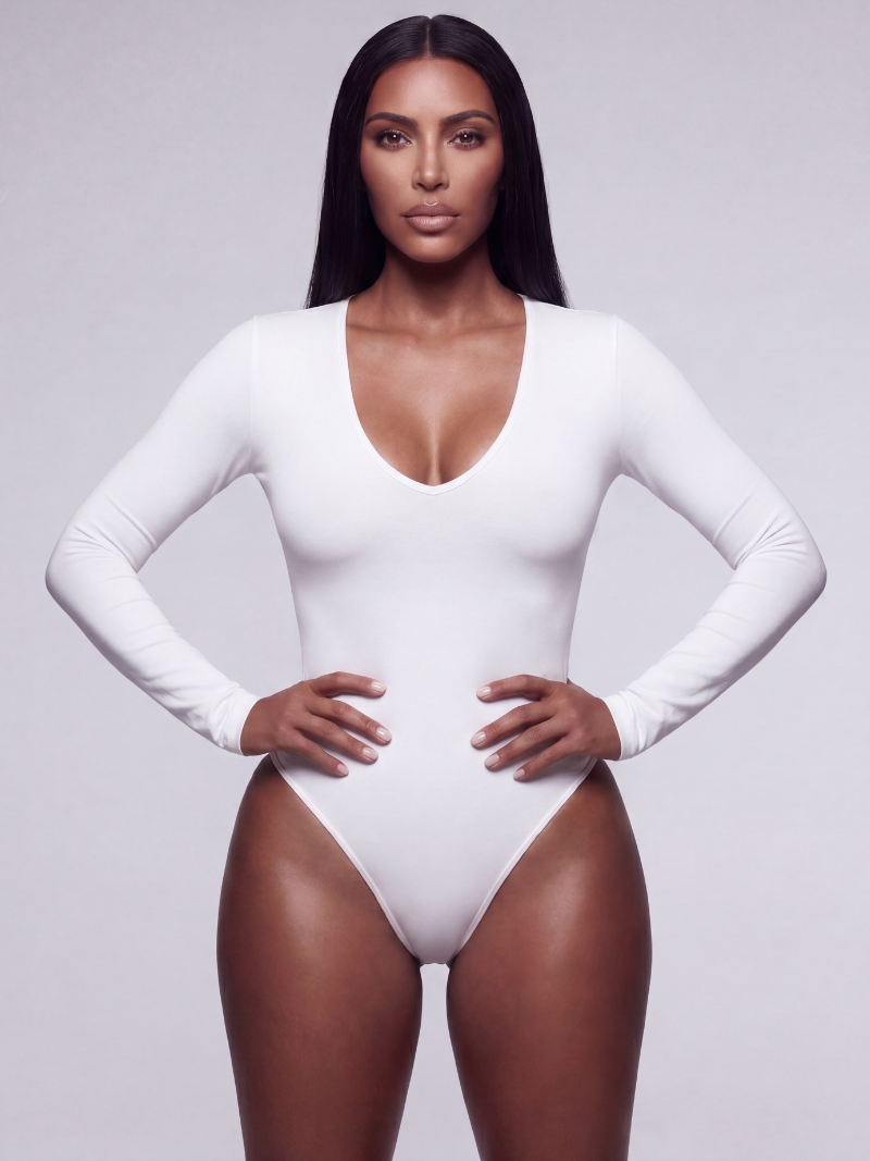 Cozy Long Sleeve V-Neck Bodysuit