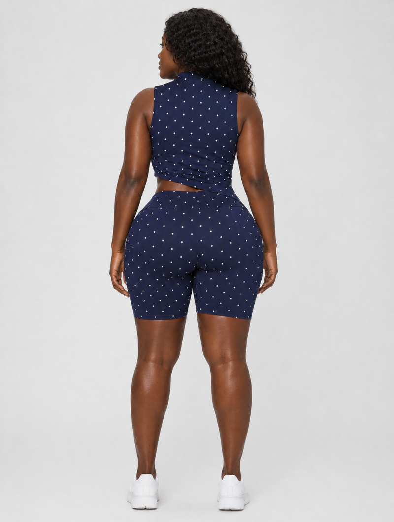 Asymmetric Polka Dot Set