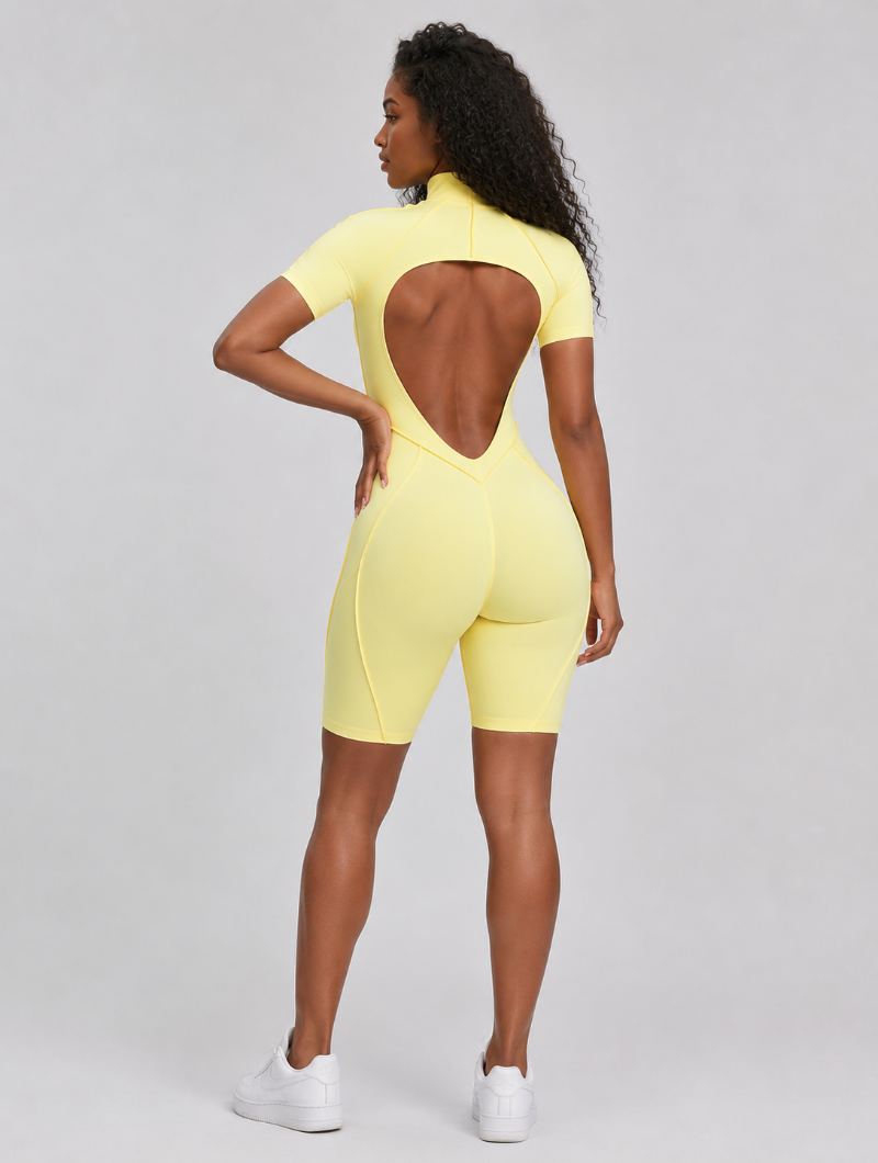 Contour Cutout Active Romper