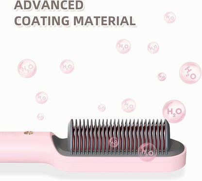 Anti-Scald Straightener Brush