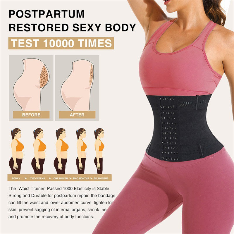 Mesh breathable  high-strength waist trainer