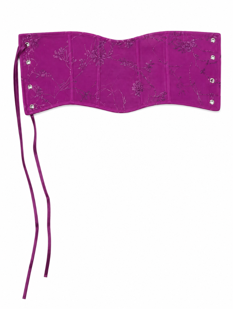 Snatched Floral Corset Set