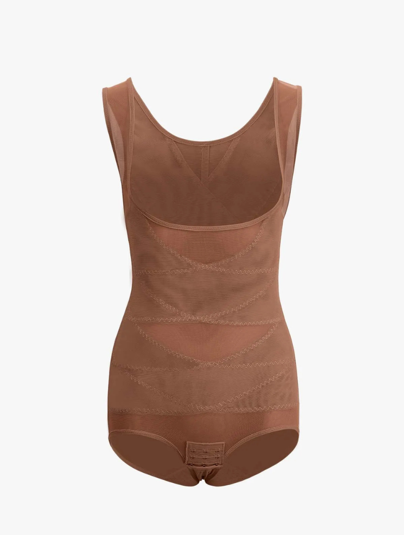 Open Bust Shaper Bodysuit