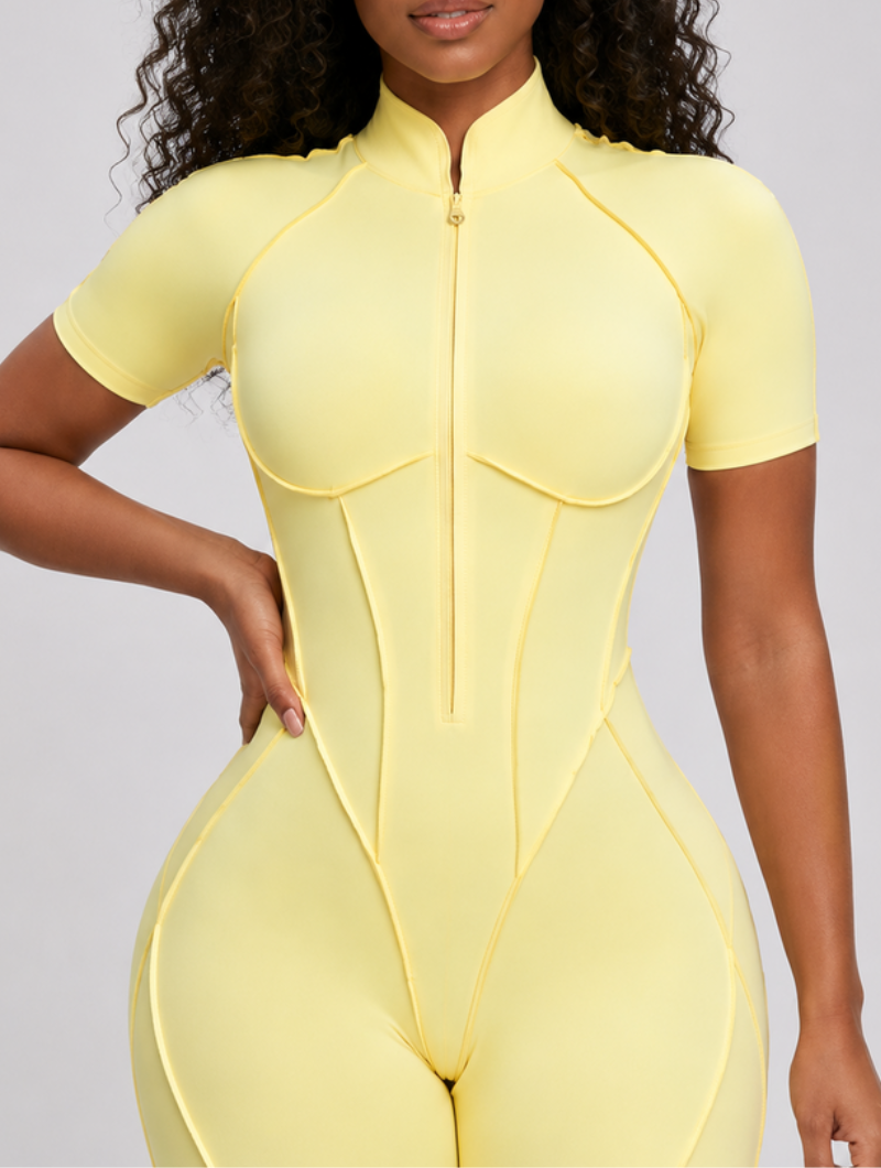 Contour Cutout Active Romper