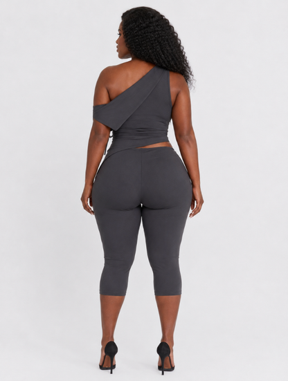 Charcoal Cutout Two Piece (Pre-Order)