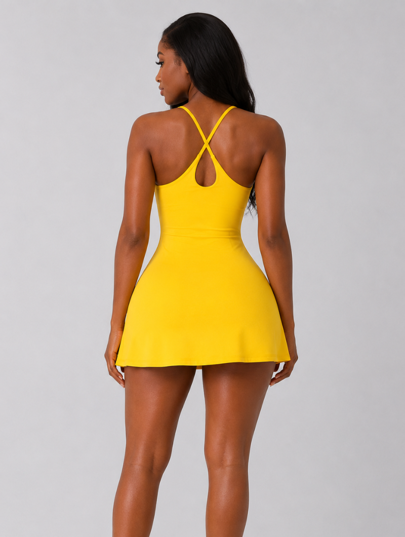 Sunny Active Romper Dress