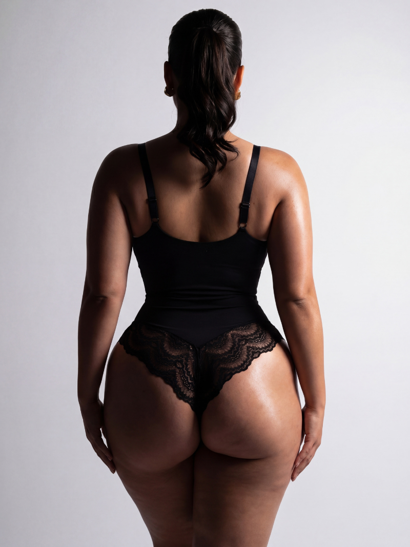 Half-Lace Detail Shapewear