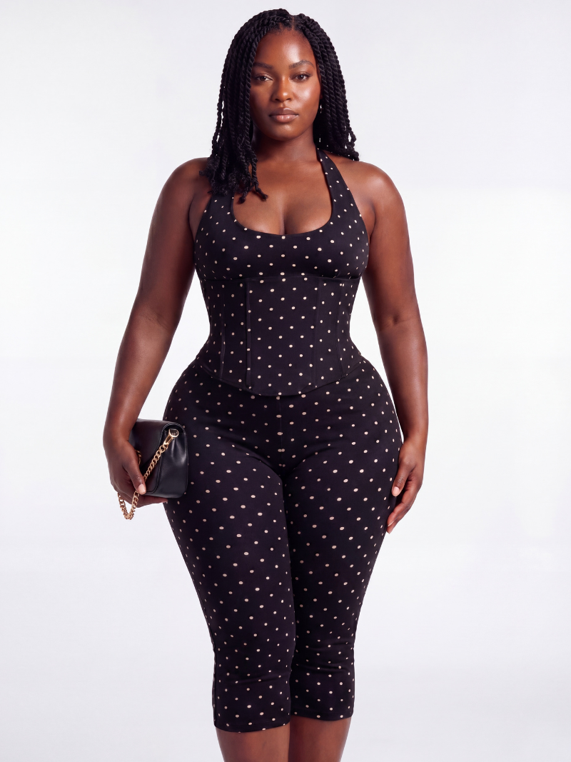 Hourglass Dot Jumpsuit