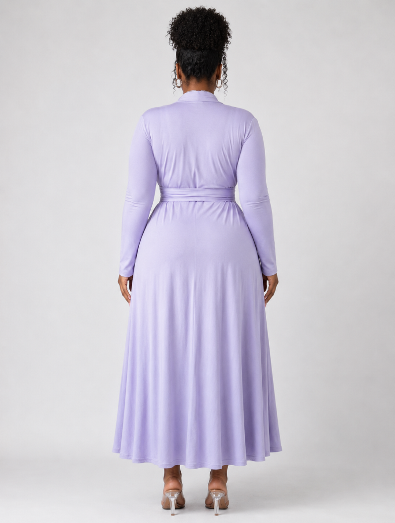 LuxeDrape Cozy Wrap Maxi